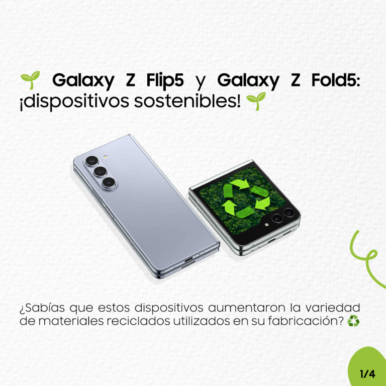 Innovación que protege: Descubre cómo los plegables de Samsung se comprometen con los océanos